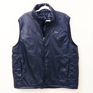 Patagonia Mens Black Down Puffer Nylon Vest XXL